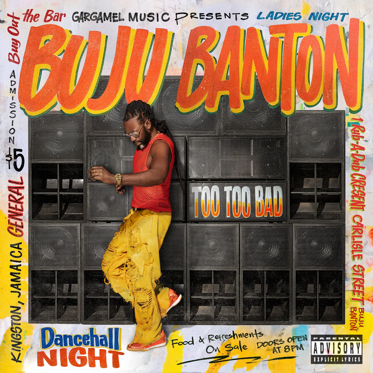 Buju Banton - Too Too Bad (VP Music) (Album) 2026.webp